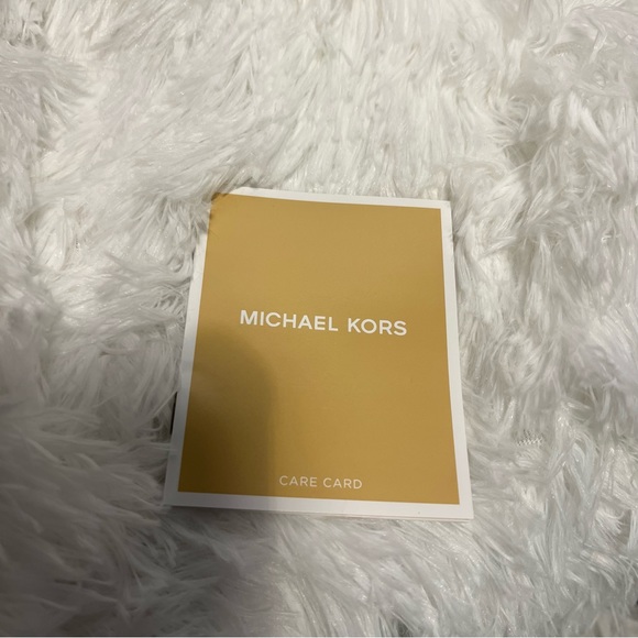 NWT MICHAEL Michael Kors Crosby Leather Tote Grey Leather with Crossbody Strap - Picture 10 of 10